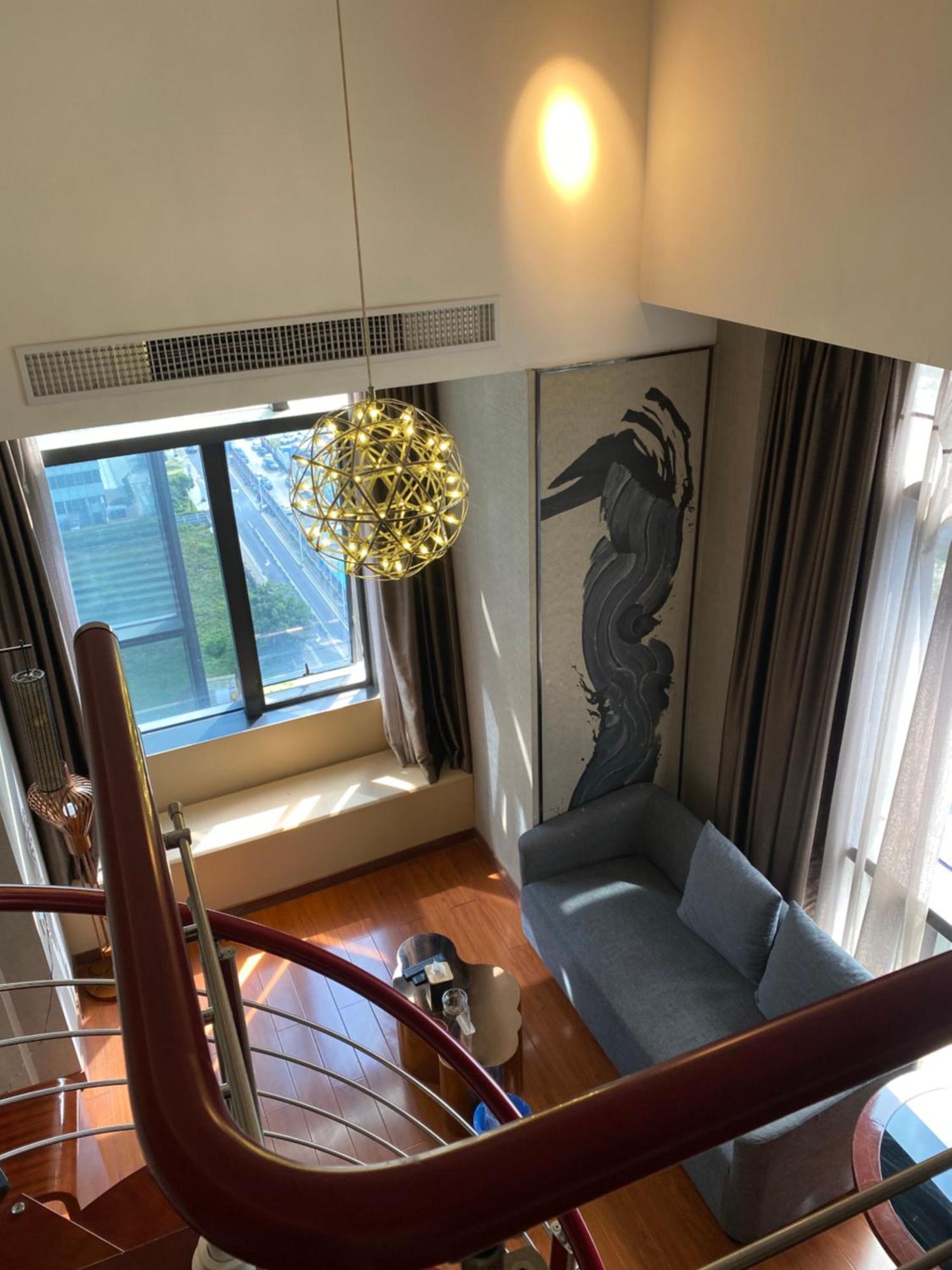 April Fair Duplex Apartment Guangzhou South Railway Station Ao Yuan Yue Shi Dai Branch Exterior foto